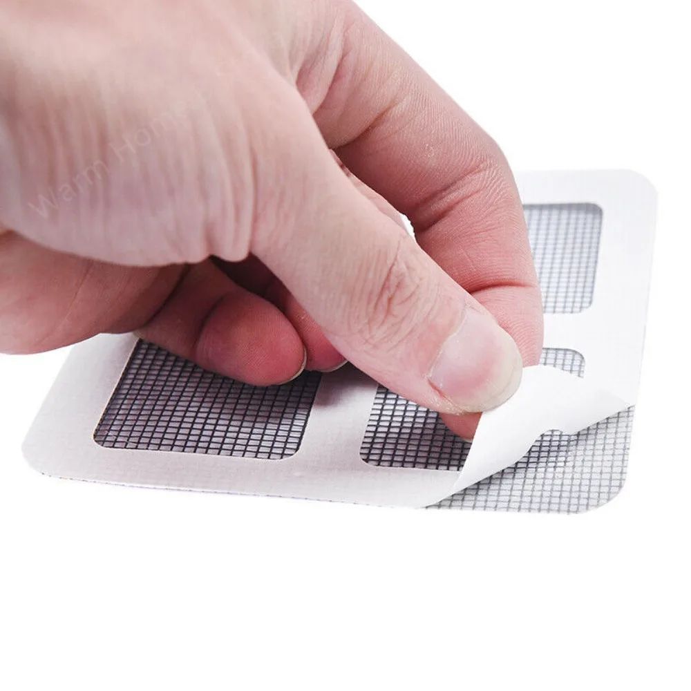 Window Screen Repair Tape Kit Instant Mesh Patch For Torn Screens Bug Protection 5