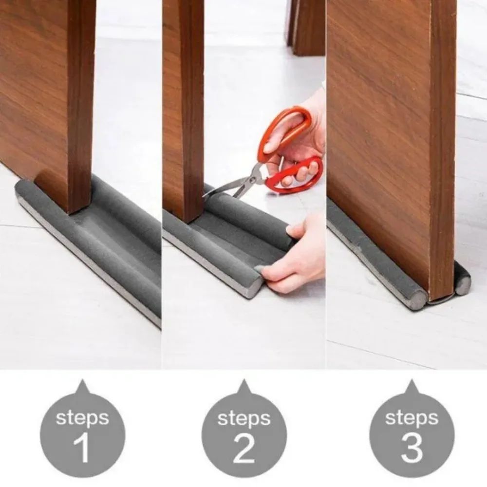 UltraSeal Door Bottom Gap Stopper Waterproof NoiseProof Seal Strip 0