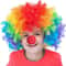 Vibrant Curly Clown Wig For Parties Cosplay 1