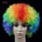 Vibrant Curly Clown Wig For Parties Cosplay 9