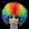 Vibrant Curly Clown Wig For Parties Cosplay 9