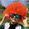 Vibrant Curly Clown Wig For Parties Cosplay 7