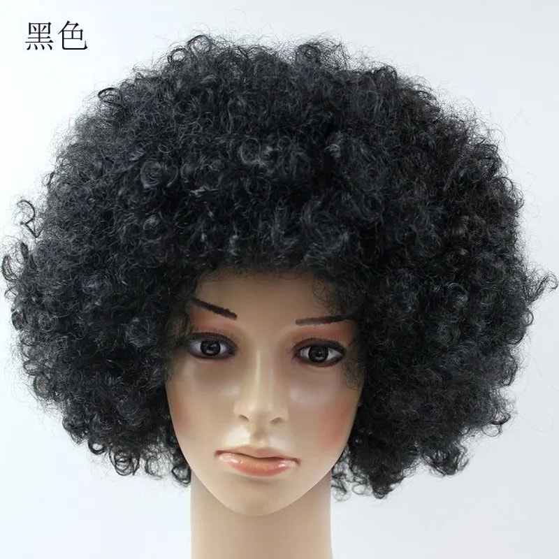 Vibrant Curly Clown Wig For Parties Cosplay 14