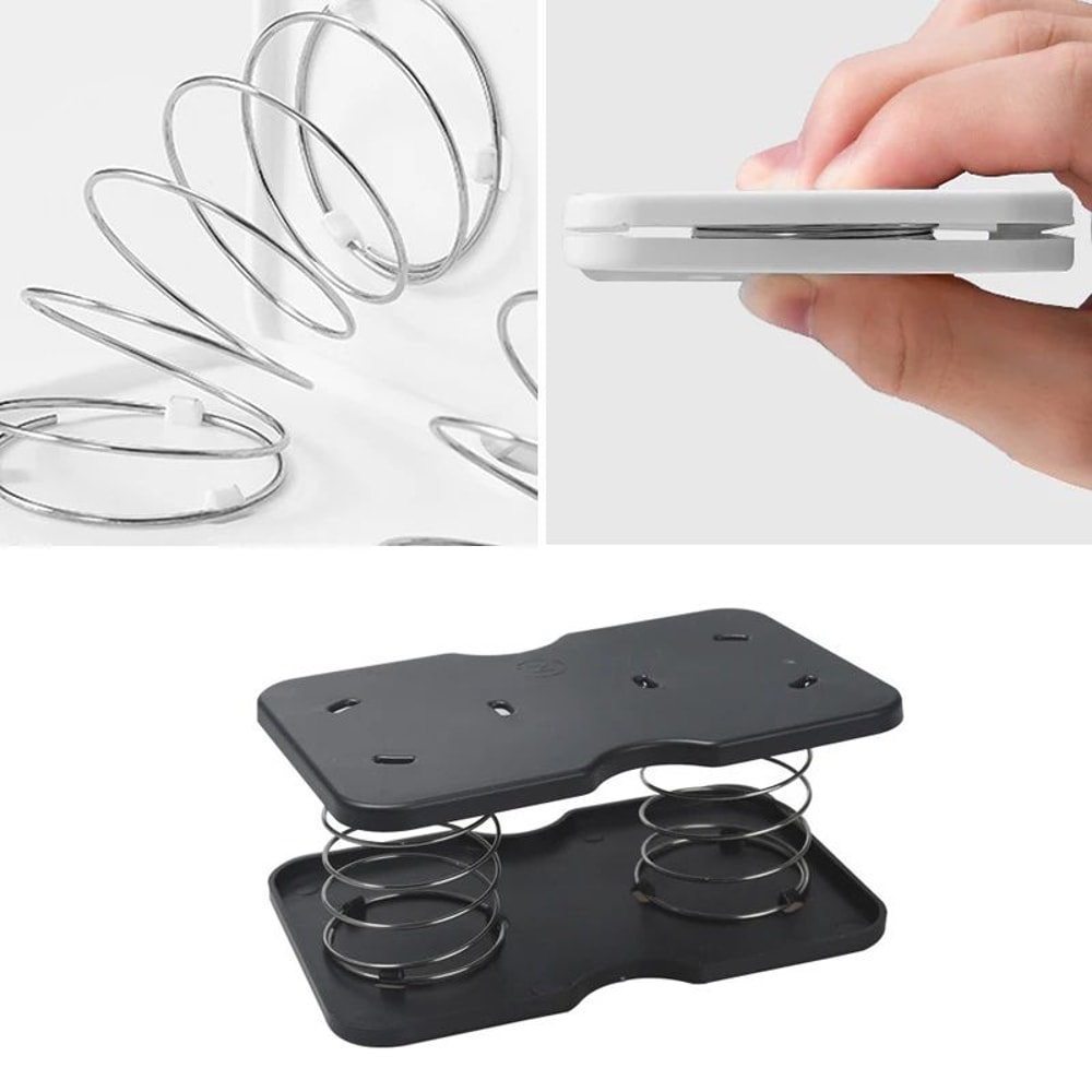 Compact AutoLift Car Tissue Box Holder SpringLoaded Car Tissue Dispenser 2