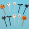 Halloween Party Toothpick Skewers Reusable Cupcake Snack Decor Picks 3
