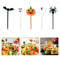 Halloween Party Toothpick Skewers Reusable Cupcake Snack Decor Picks 4