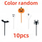Halloween Party Toothpick Skewers Reusable Cupcake Snack Decor Picks 6