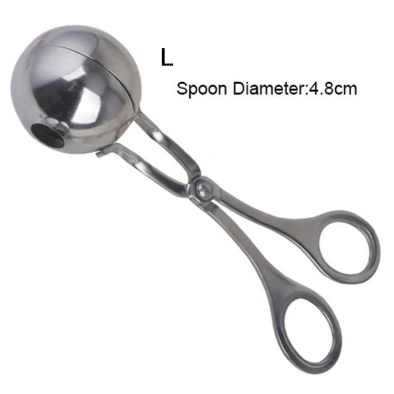 Stainless Steel Meatball Rice Ball Maker NonStick Handheld Shaping Tool 8