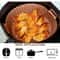 Reusable Silicone Air Fryer Basket Liner NonStick FoodSafe Pot Insert 4