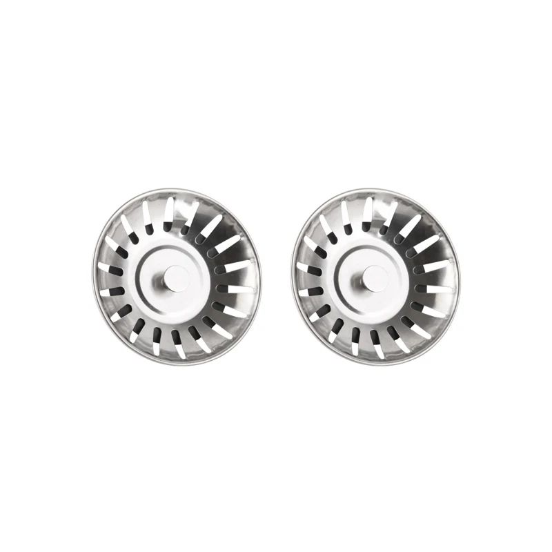 Premium Kitchen Sink Strainer Drain Stopper Set AntiClog Filter For Clean FasterFlowing Drains 5