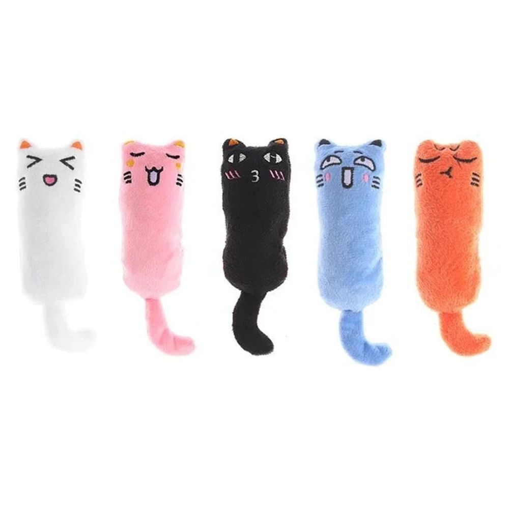CozyPaws Plush Catnip Toy Interactive Cat Kitten Plush Toy For Play Teeth Grinding 3