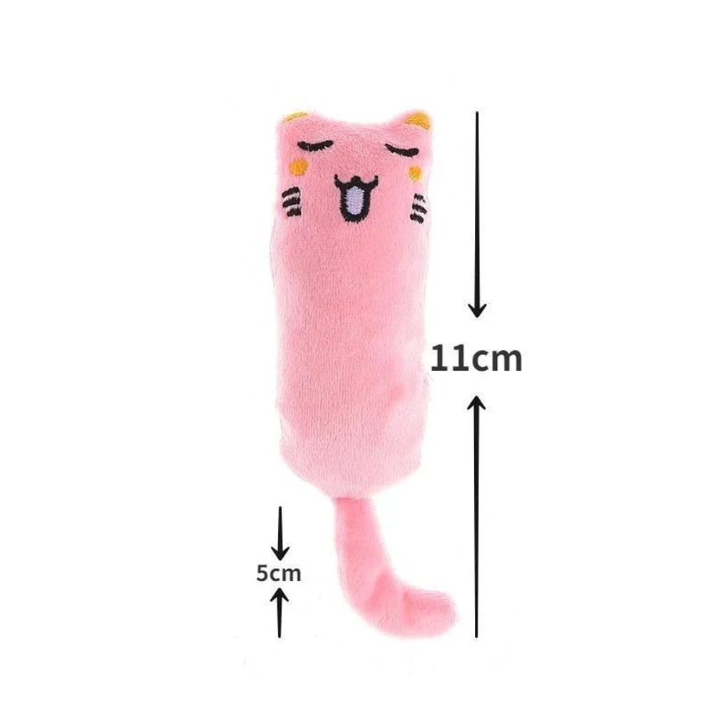 CozyPaws Plush Catnip Toy Interactive Cat Kitten Plush Toy For Play Teeth Grinding 1