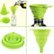 Practical Foldable Silicone Funnel Compact Collapsible Kitchen Tool 0