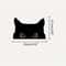 Playful Cat Vinyl Car Sticker Waterproof Cute Eyes Car Decal 7