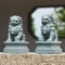 Imperial Harmony Guardian Lion Statues Feng Shui Protection Decorative Foo Dog Pair 0