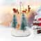 Festive Flying Santa Sleigh Christmas Village LED Light Music Decoration 3