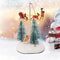 Festive Flying Santa Sleigh Christmas Village LED Light Music Decoration 3