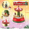 Holiday Carousel LED Music Box LightUp Christmas Village Tabletop Decoration 1