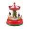 Holiday Carousel LED Music Box LightUp Christmas Village Tabletop Decoration 2