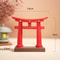 Mini Japanese Torii Gate Aquarium Zen Garden Ornament 12