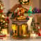 RadiantRotating Christmas Nativity Scene Lighted Musical Holy Family Manger Decoration 0