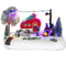 Animated Christmas Camper Village LED House Scene Holiday Tabletop Display 3
