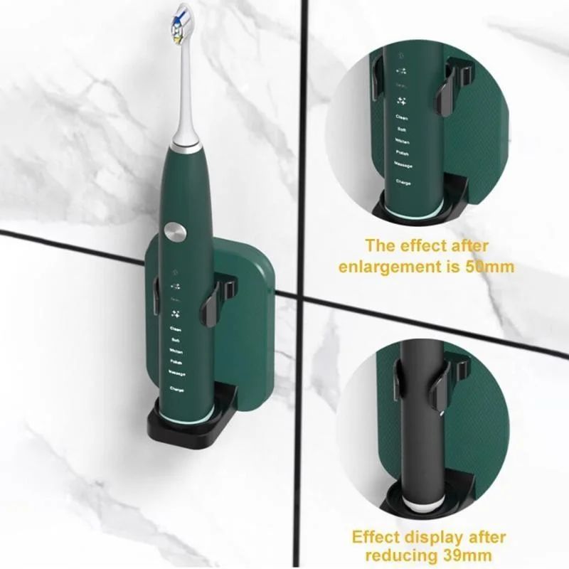 Premium WallMounted Electric Toothbrush Organizer Drain Box SpaceSaving Bathroom Storage Solution 4