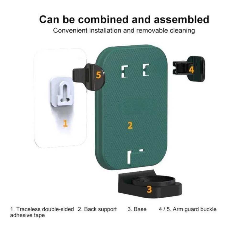 Premium WallMounted Electric Toothbrush Organizer Drain Box SpaceSaving Bathroom Storage Solution 5