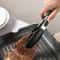 Premium Kitchen Silicone Stainless Steel Food Tongs Ergonomic HeatResistant Serving Cooking Clip 0