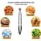 Premium Kitchen Silicone Stainless Steel Food Tongs Ergonomic HeatResistant Serving Cooking Clip 1