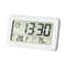 LargeDisplay Digital Clock Thermometer Hygrometer UltraThin Temperature Humidity Monitor 8