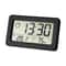 LargeDisplay Digital Clock Thermometer Hygrometer UltraThin Temperature Humidity Monitor 7