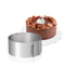 Premium Adjustable StainlessSteel Cake Ring Mold Retractable Mousse Baking Ring 0