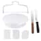 Premium Cake Decorating Kit With Turntable Spatulas Icing Smoothers 10