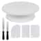 Premium Cake Decorating Kit With Turntable Spatulas Icing Smoothers 8
