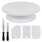 Premium Cake Decorating Kit With Turntable Spatulas Icing Smoothers 8