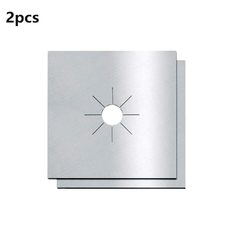 UltraShield Reusable HeatResistant Stove Burner Covers NonStick CuttoFit Protection Liners 8