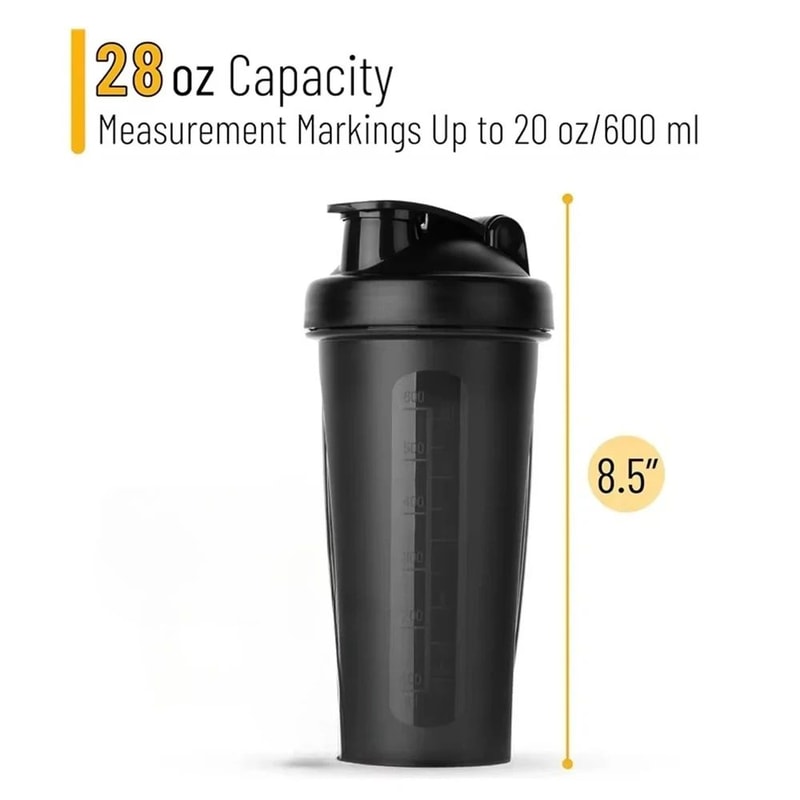 600ml Performance Shaker Bottle LeakProof Protein Shaker Bottle For Gym Training Daily Nutrition 1