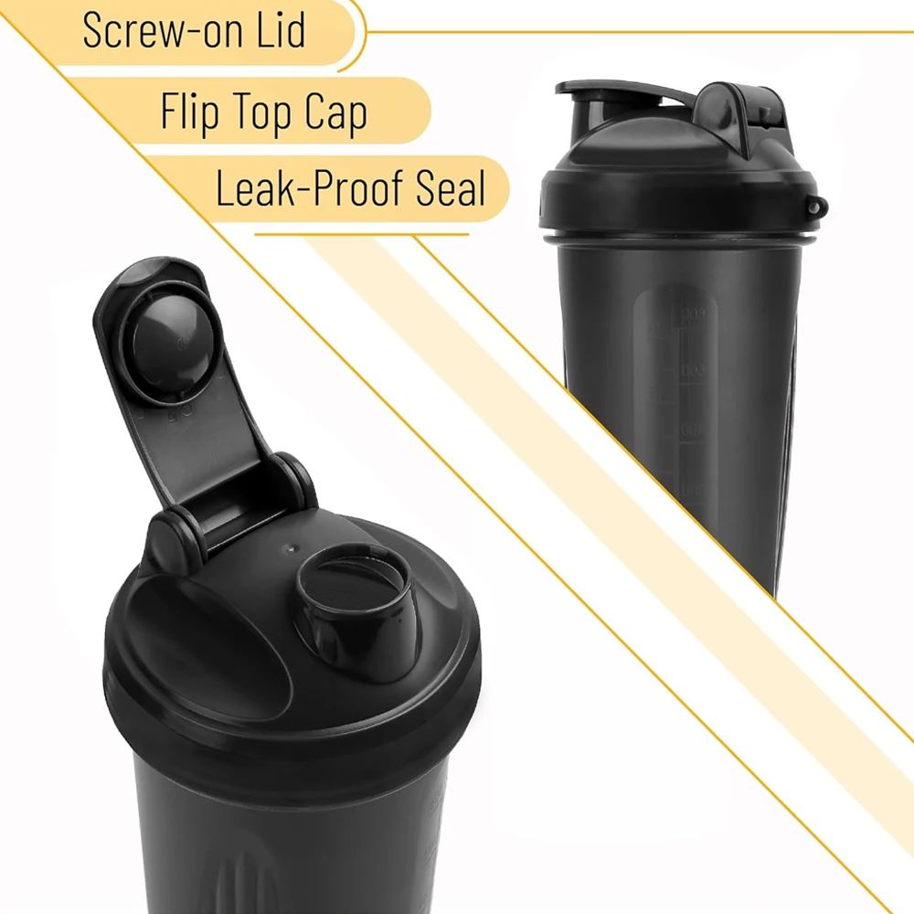 600ml Performance Shaker Bottle LeakProof Protein Shaker Bottle For Gym Training Daily Nutrition 5