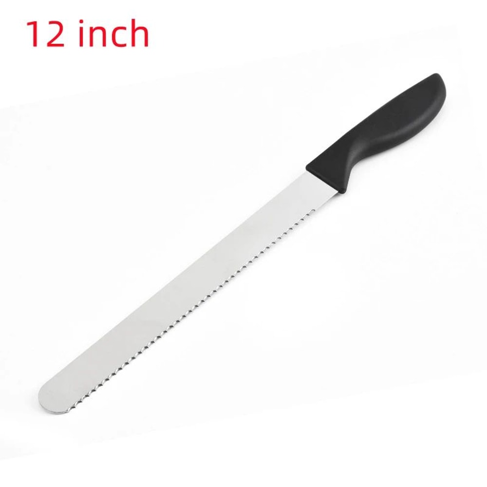ProSlice 12 Serrated Bread Cake Cutter Knife Precision Stainless Steel Baguette Knife 7