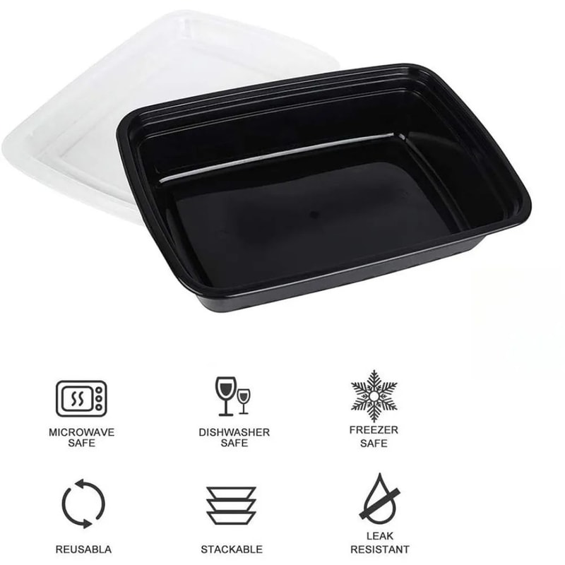 Everyday 10Piece BPAFree Stackable Lunch Box Cutlery Set 1