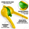 FreshPress Portable Citrus Juicer Hand Press Orange Lemon Squeezer 3