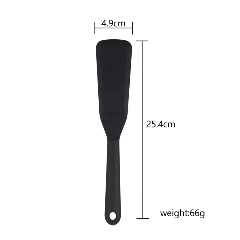UltraFlex Silicone Omelette Crepe Spatula HeatSafe Nonstick Precision Cooking Tool 1