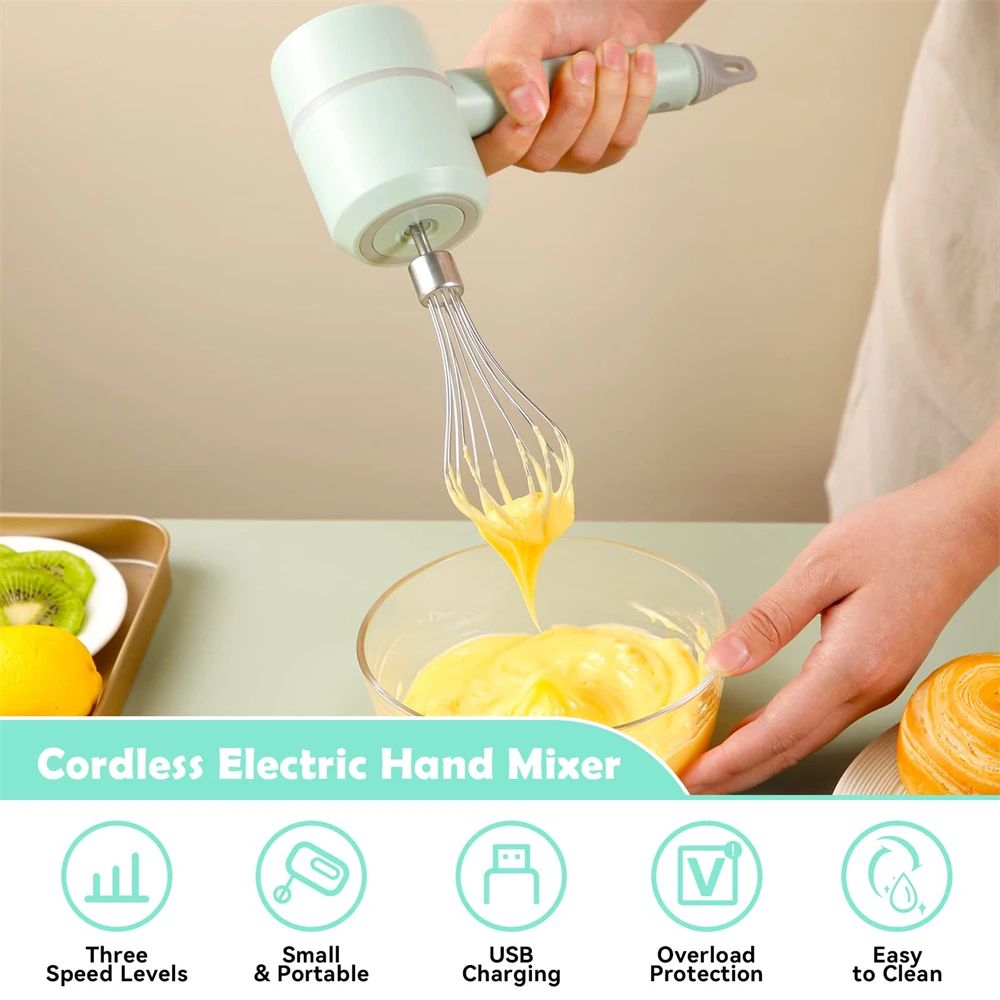 PortableMix Pro Compact Electric Blender Hand Mixer 4
