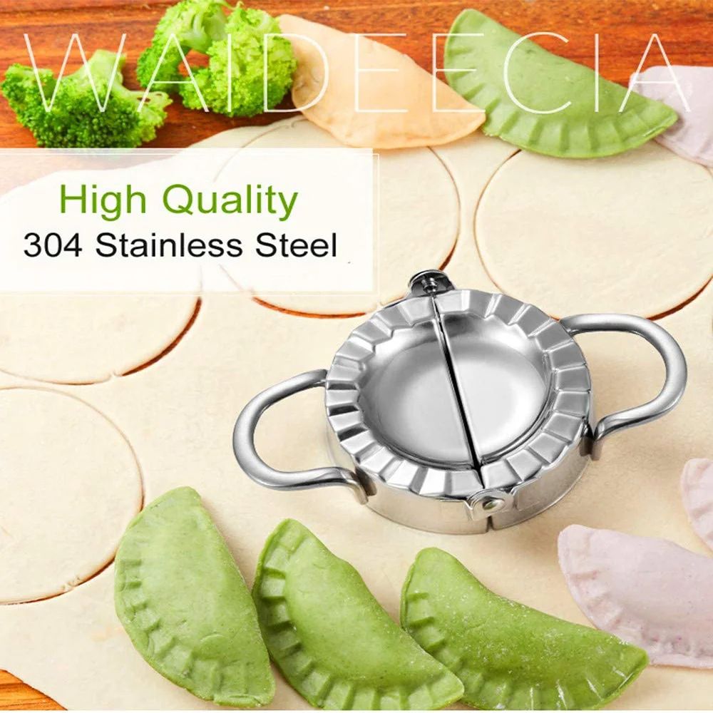 Professional 5Piece Stainless Steel Dumpling Empanada Maker Set 3
