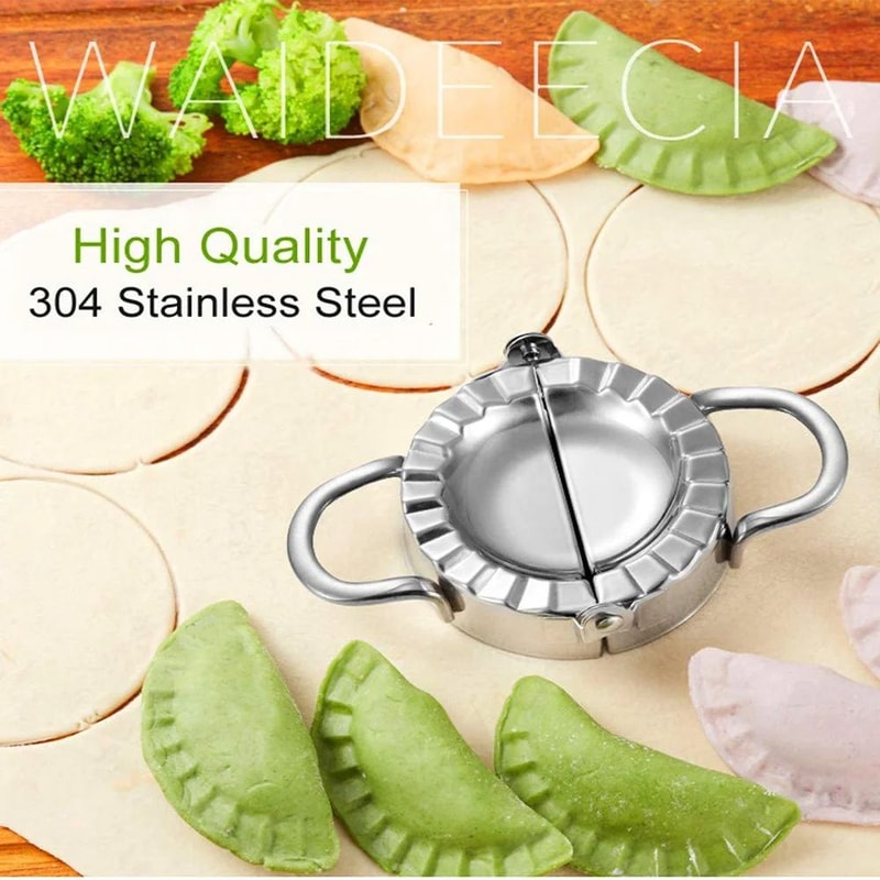 Professional 5Piece Stainless Steel Dumpling Empanada Maker Set 3