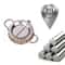 Professional 5Piece Stainless Steel Dumpling Empanada Maker Set 5