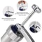 Premium Stainless Steel Cookie Press Gun Set DIY Cookie Maker Tools With 20 Shape Plates 4 Nozzle