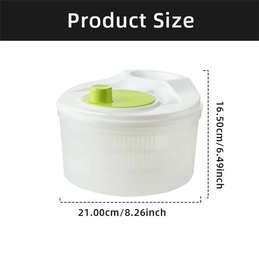 Premium Crisp Clean Salad Spinner Lettuce Greens Washer Dryer 1