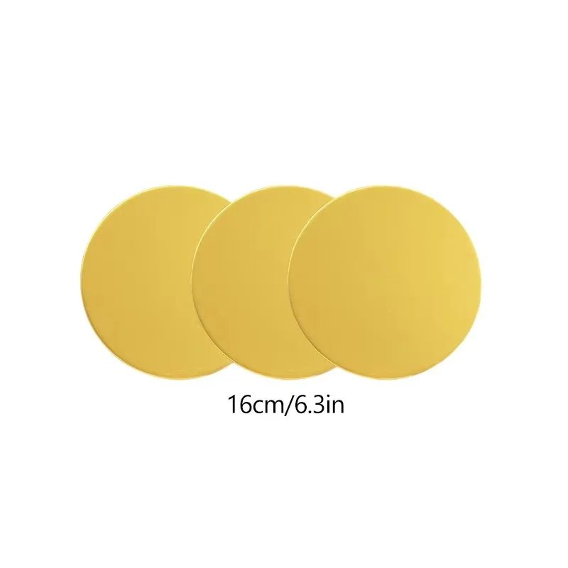 PrecisionStack Acrylic Cake Disc Set SmoothEdge Boards For Flawless Ganaching Layering 8